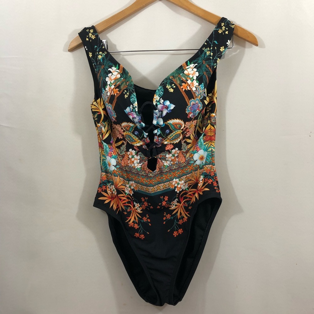 Kenneth Cole One piece swimsuit.  L